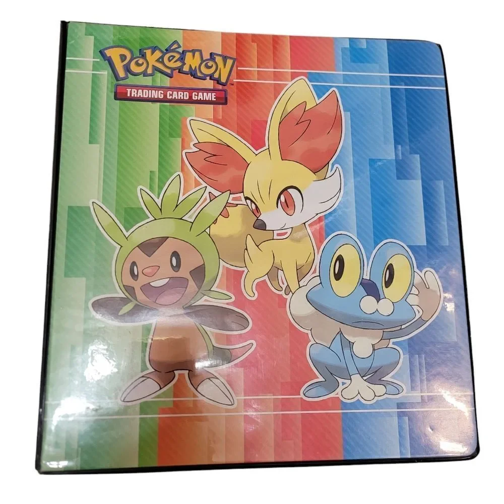 Pokémon collector 3 ring binder with protective display pages
